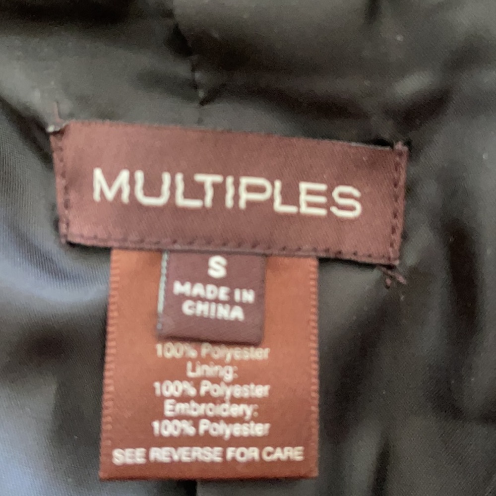 Multiples Blazer Jacket Size Small - image 8